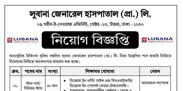 লুবানা জেনারেল হাসপাতাল