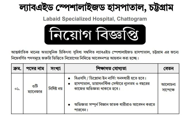 ল্যাবএইড স্পেশালাইজড হাসপাতাল, চট্রগ্রাম