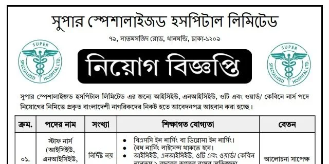 সুপার স্পেশালাইজড হসপিটাল লিমিটেড